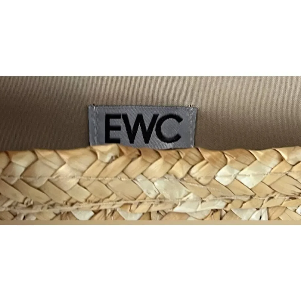 EWC New Straw Envelope Clutch~Casual Summer~Beach~Makeup